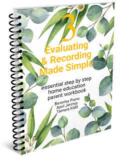 Learn how to translate your children's activities into educational records with this parent workbook, a course in the why and how of home education evaluation and record keeping